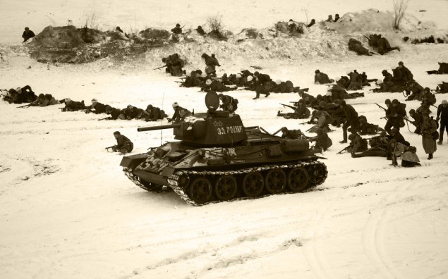 Reconstruction of Operation Iskra (Operation Spark).  Operation Iskra was a Soviet military operation conducted by the Red Army's Leningrad and Volkhov Fronts, and the Baltic Fleet during January 12 ?January 30, 1943 with the aim of creating a land connection to Leningrad, in order to raise the German Wehrmacht siege of the city.