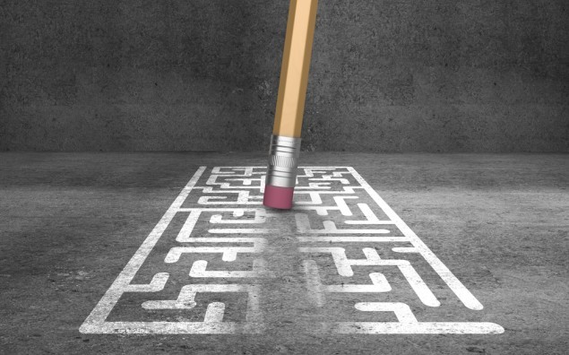 pencil with eraser erases labyrinth