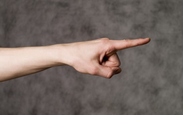 Finger pointing