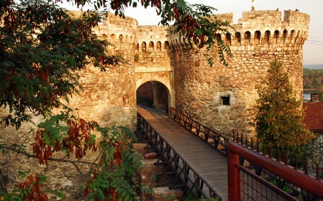 Belgrade fortress gate