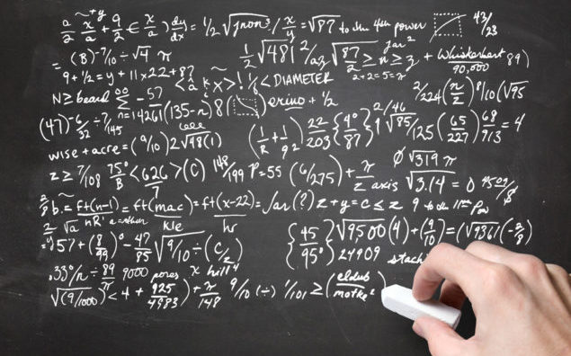math on blackboard