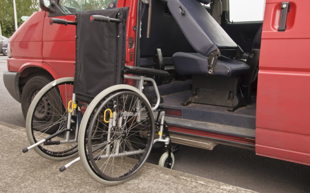 wheelchair facilitate van