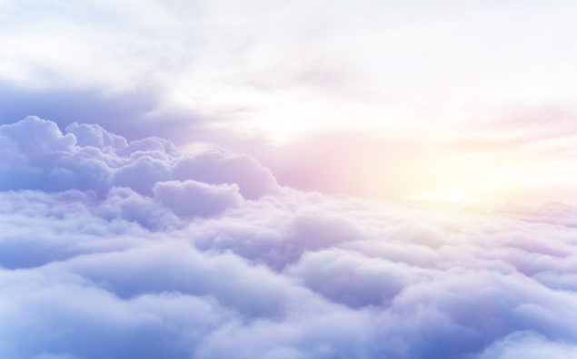 Sunny sky background