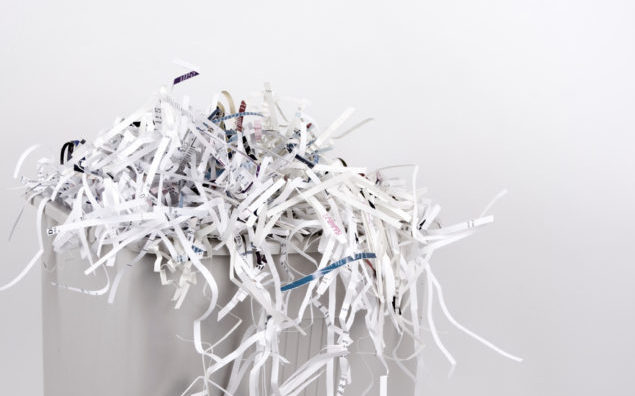 Overflowing Shredder