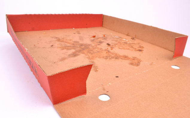Open Pizza Box