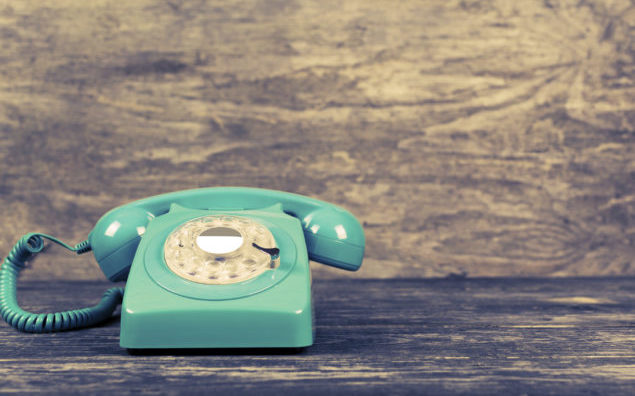 Vintage Green Phone