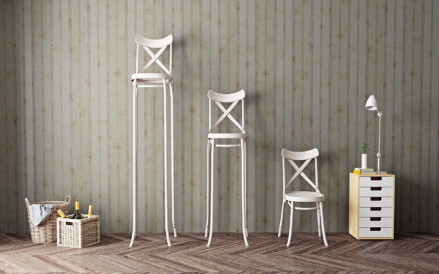 three chairs