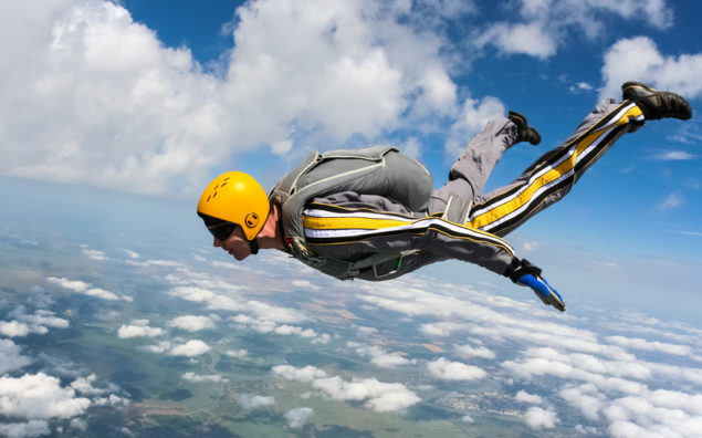 Skydiving photo.
