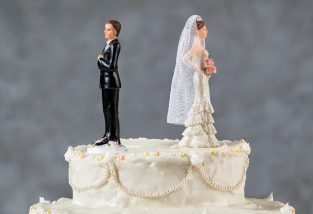 Spouses having their first disagreement