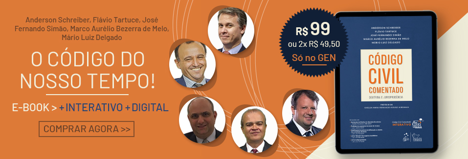 Só essa semana! E-book do livro Código Civil Comentado por apenas R$99,00