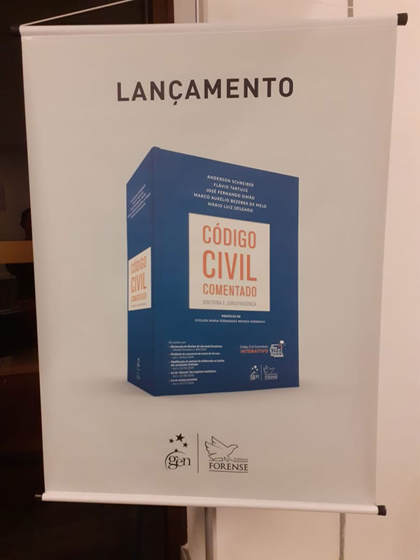 Lançamento do livro Código Civil Comentado é realizado em Recife