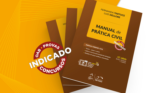 Fernanda Tartuce e Luiz Dellore apresentam a obra 'Manual de Prática Civil'