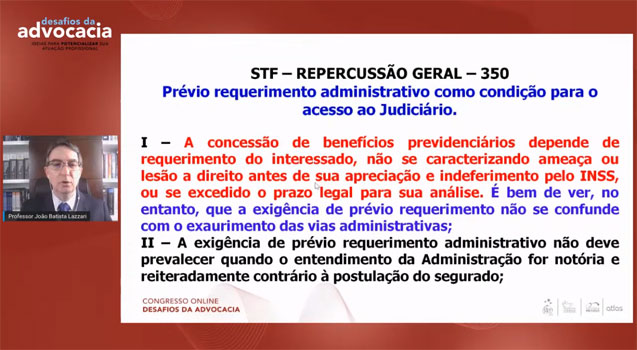 Congresso online "Desafios da Advocacia": resumo do 5º dia