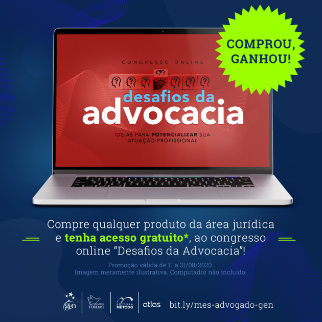 Mês do advogado: comprou, ganhou! Livros com até 70% de desconto