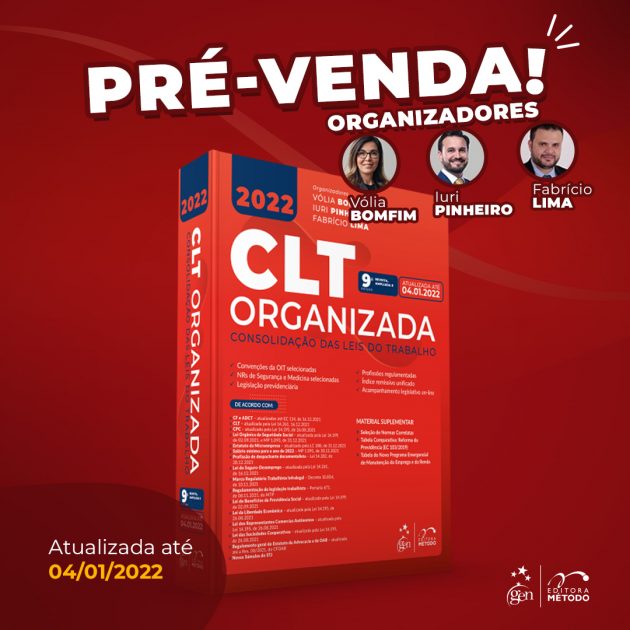 CLT Organizada 2022: saiba tudo sobre a nova edição e aproveite a pré-venda!
