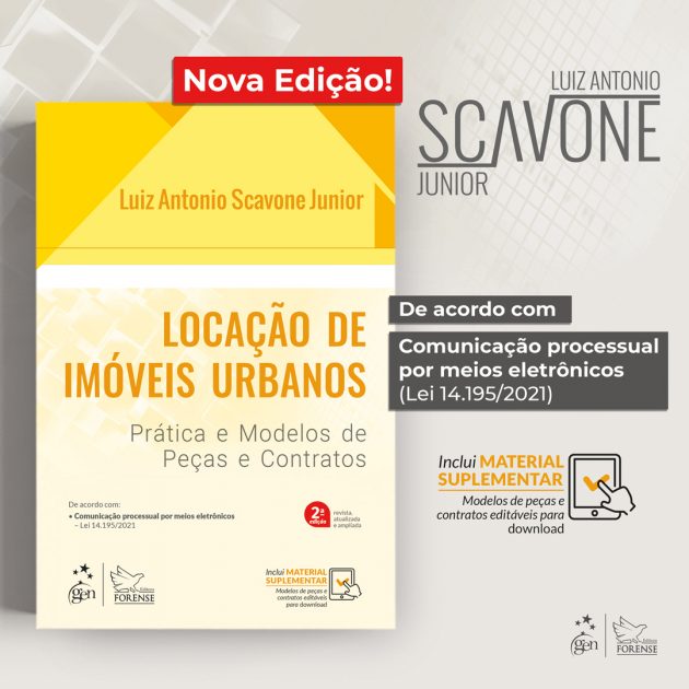 Locação de Imóveis Urbanos: conheça a 2ª edição do livro de Luiz Scavone