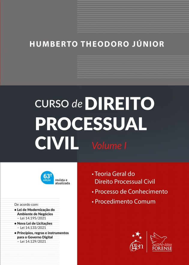 Curso de Direito Processual Civil: o melhor conteúdo reunido nos livros de Humberto Teodoro Jr.