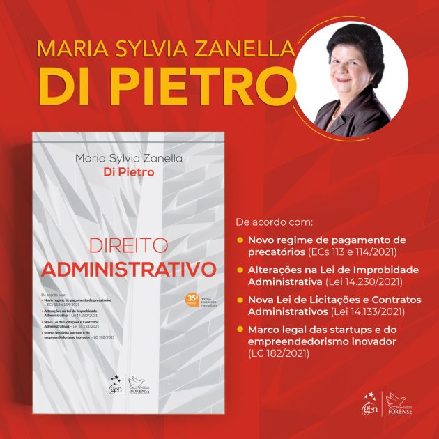 Direito Administrativo: veja o que muda na 35ª edição do livro de Maria Sylvia Zanella Di Pietro