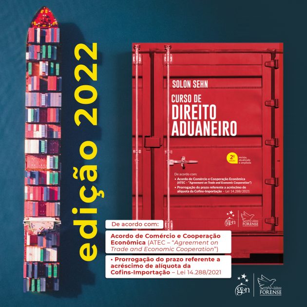 Curso de Direito Aduaneiro: saiba tudo sobre o livro de Solon Sehn