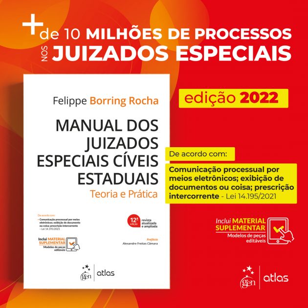 Manual dos Juizados Especiais Cíveis Estaduais: leia um trecho do livro