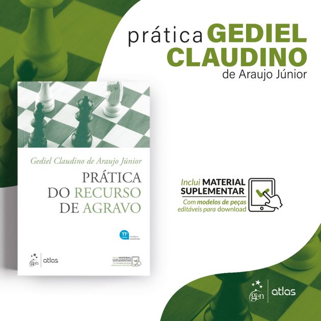Tem dificuldade na redação de agravos? Conheça Prática do Recurso de Agravo, de Gediel Araujo