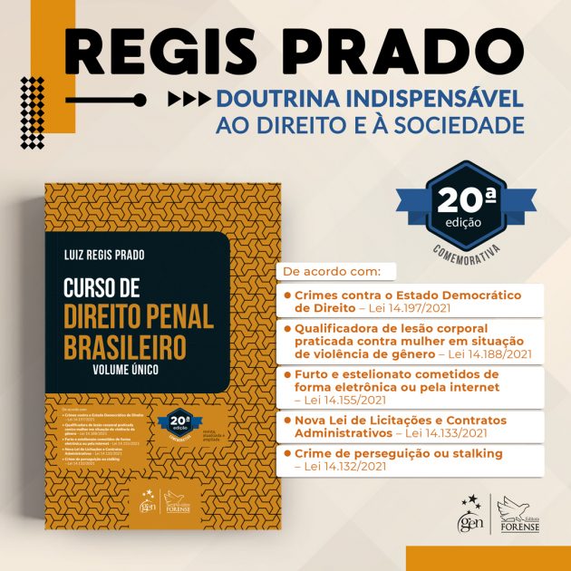 Curso de Direito Penal Brasileiro: 20ª edição está atualizada e compactada; conheça as mudanças!