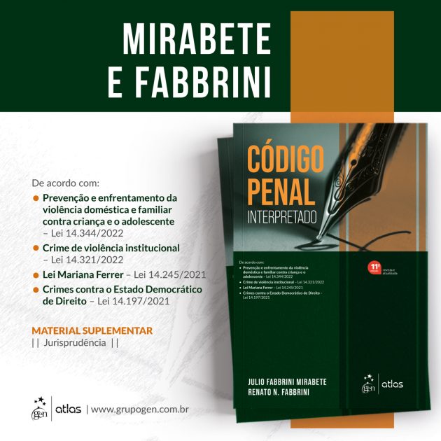 Código Penal Interpretado: conheça as atualizações da 11ª edição