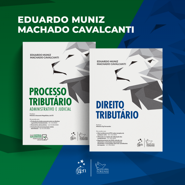 Processo Tributário - Administrativo e Judicial e Direito Tributário, de Eduardo Cavalcanti Processo Tributário - Administrativo e Judicial e Direito Tributário, de Eduardo Cavalcanti