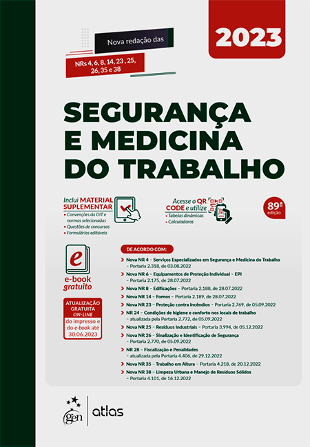 Livro Segurança e Medicina do Trabalho 2023 Livro Segurança e Medicina do Trabalho 2023