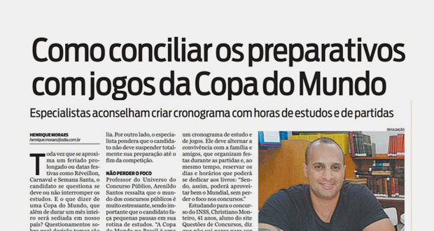 Como os estudantes devem manter o ritmo de estudos durante a Copa