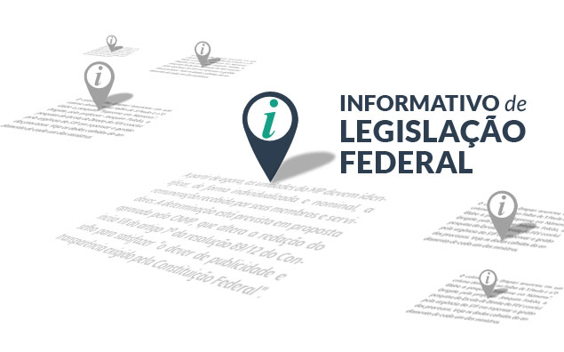 Informativo de Legislação Federal 24.09.2014