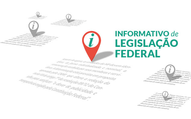 Informativo de Legislação Federal 23.09.2014