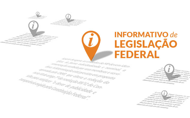 Informativo de Legislação Federal 08.10.2014