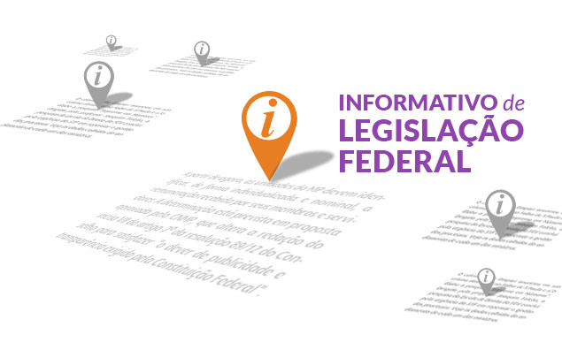 Informativo de Legislação Federal 02.10.2014