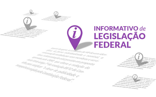 Informativo de Legislação Federal 06.10.2014