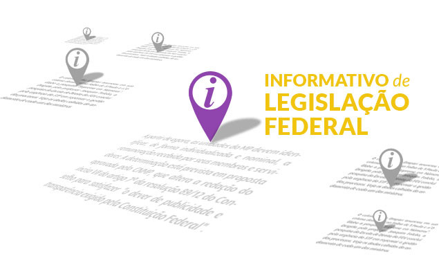 Informativo de Legislação Federal 22.10.2014
