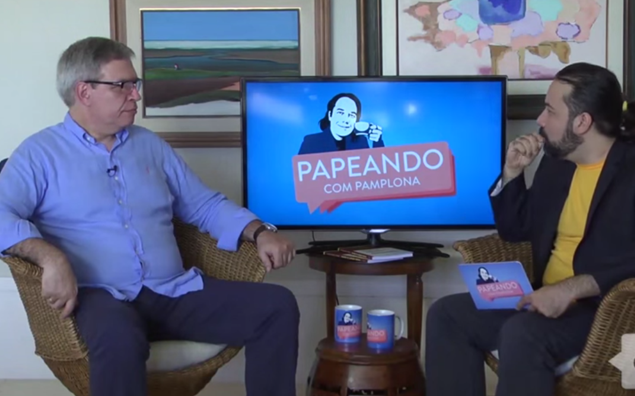 Rolf Madaleno no Papeando com Pamplona