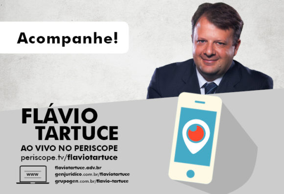 Flávio Tartuce agora no Periscope