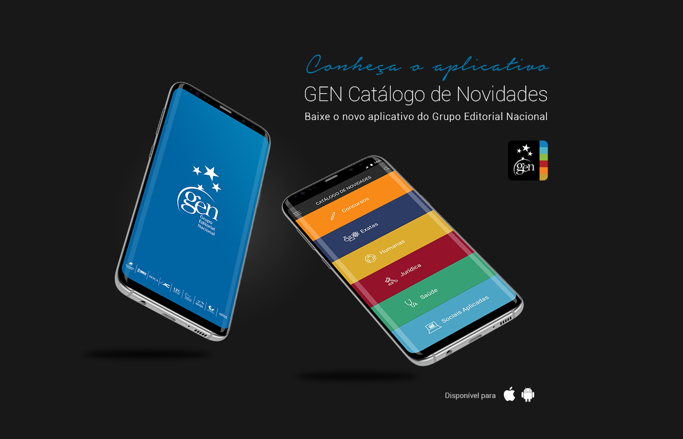 GEN lança aplicativo com seu catálogo