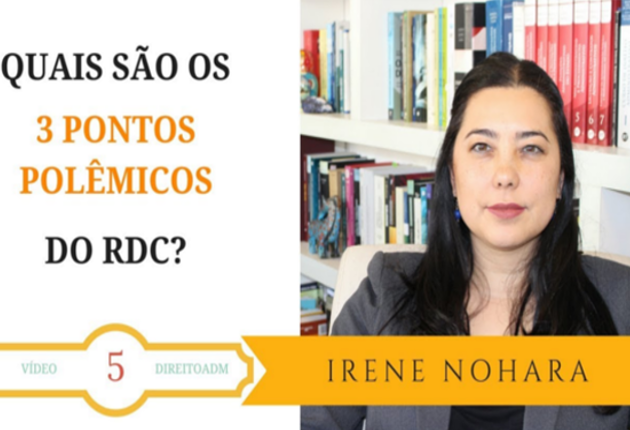 Quais são os 3 pontos polêmicos do RDC?