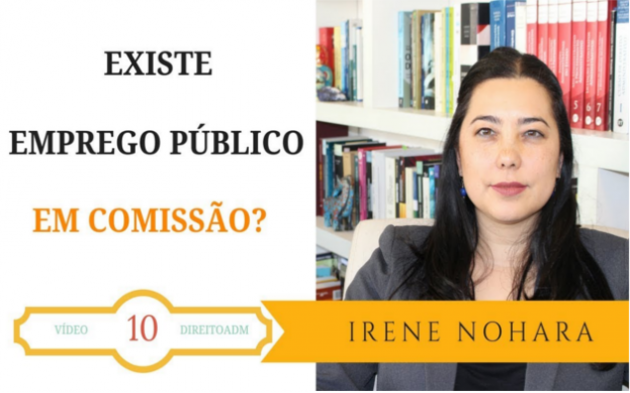 Existe Emprego Público em Comissão?