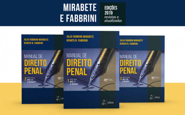 Novas edições do Manual de Direito Penal em 3 Volumes