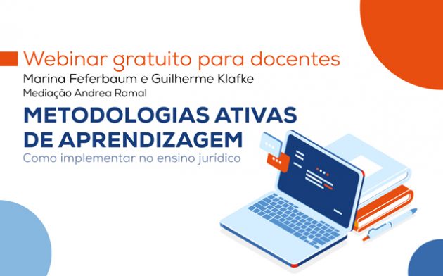 Webinar “Metodologias ativas de aprendizagem” é gratuito para docentes. Assista!