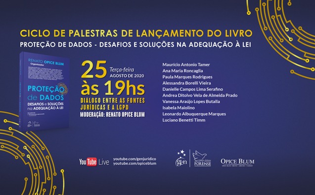 Live: Proteção de dados – Diálogo entre as fontes jurídicas e a LGPD
