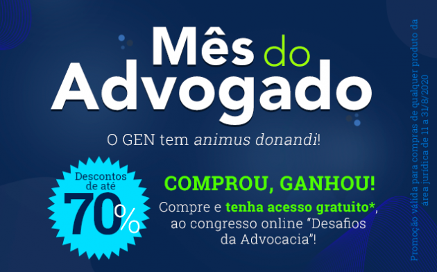 Mês do advogado: comprou, ganhou! Livros com até 70% de desconto