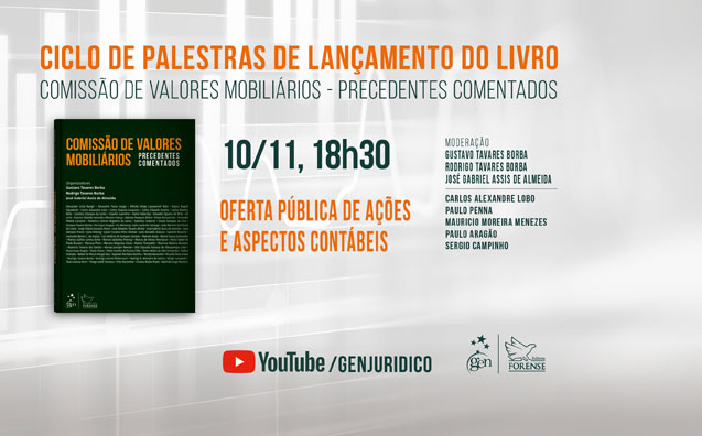 Live: Comissão de Valores Mobiliários – Oferta Pública de Ações e Aspectos Contábeis