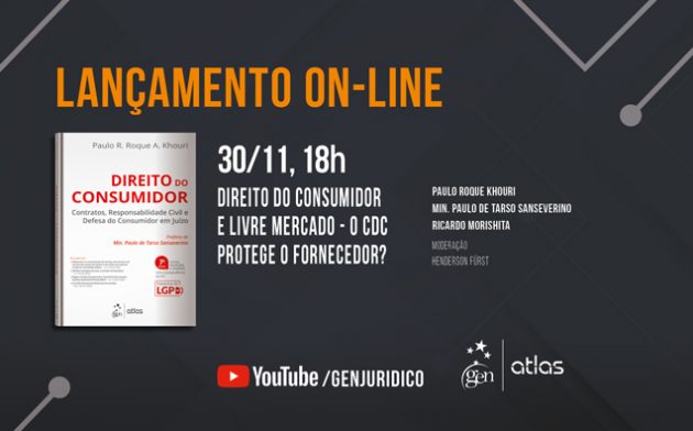 Assista ao lançamento on-line do livro ‘Direito do Consumidor’, de Paulo R. Roque A. Khouri