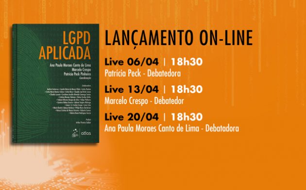 Saiba tudo sobre o lançamento on-line do livro LGPD Aplicada!