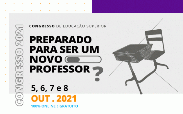 Congresso de Educação 2021 – Preparado para ser um novo professor?