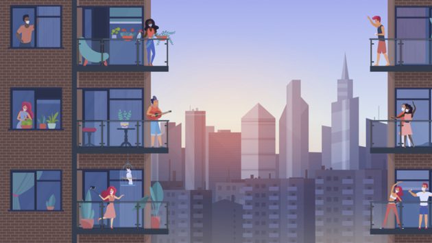 Edifício de apartamento – Área de Serventia Exclusiva – Servidão